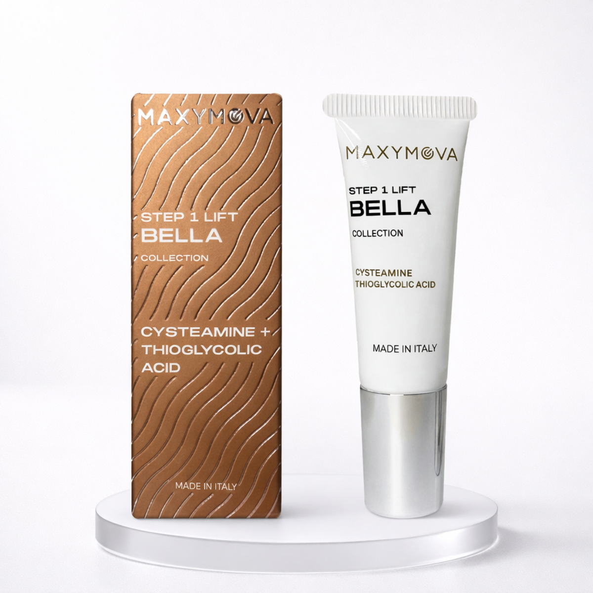 BELLA COLLECTION STEP 1 – Cysteamine + Thioglycolic Acid 1 BELLA COLLECTION STEP 1 – Cysteamine + Thioglycolic Acid